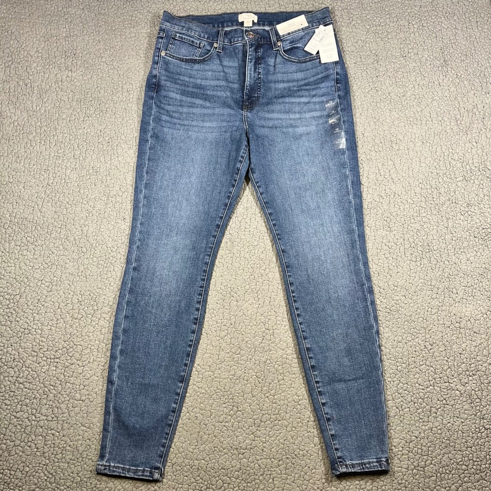 Maurices M Jeans Sculpt Skinny Jeans Womens‎ 12 Regular Mid Rise Medium Wash New